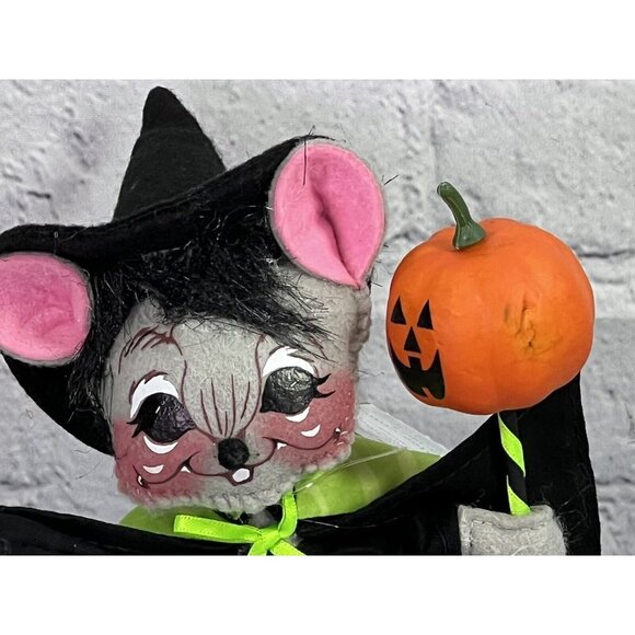 Annalee Halloween Warlock Wizard Mouse 6"‎ Doll 2016 new - Picture 2 of 6